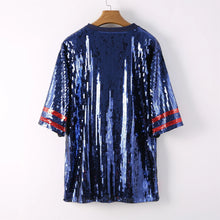 Load image into Gallery viewer, Houston Texans Sparkly Sequin Dress