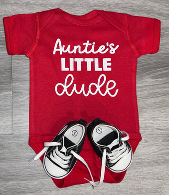 Aunties Little Dude Bodysuit