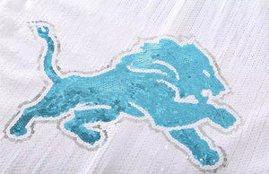 Detroit Lions Sparkly Sequin Dress