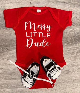 Merry Little Dude Bodysuit