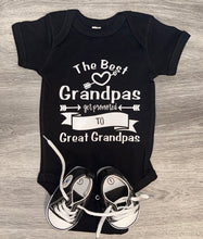 Load image into Gallery viewer, The Best Grandpas Get Promoted To Great Grandpas Bodysuit