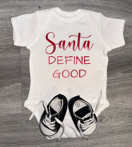 Santa Define Good Bodysuit