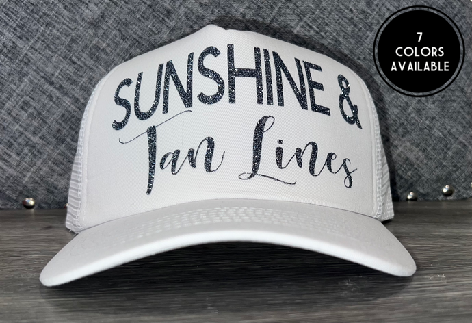 Sunshine & Tan Lines Trucker Hat