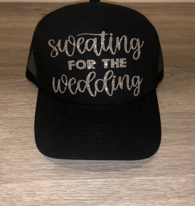 Sweating for the Wedding Trucker Hat