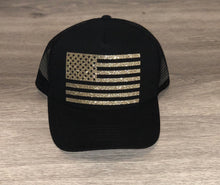 Load image into Gallery viewer, American Flag Trucker Hat