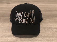 Load image into Gallery viewer, Suns Out Buns Out Trucker Hat