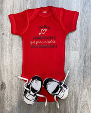 Load image into Gallery viewer, The Best Grandparents Get Promoted To Great Grandparent Bodysuit