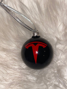 Tesla Christmas Ornament