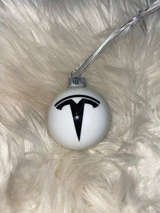 Tesla Christmas Ornament