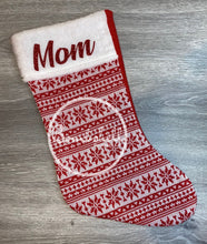 Load image into Gallery viewer, Sweater Christmas Stocking