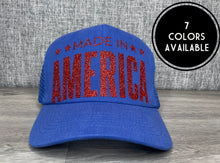 Load image into Gallery viewer, Made in America Trucker Hat