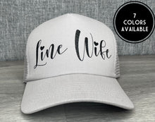 Load image into Gallery viewer, Line Wife Trucker Hat