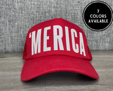 Load image into Gallery viewer, Merica Trucker Hat