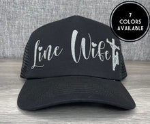 Load image into Gallery viewer, Line Wife Trucker Hat