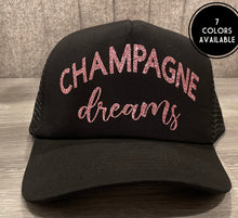 Load image into Gallery viewer, Champagne Dreams Trucker Hat