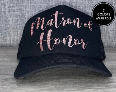 Matron of Honor Trucker Hat