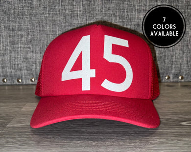 45 Trucker Hat