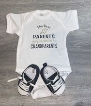 Load image into Gallery viewer, The Best Parents get promoted to Grandparents Bodysuit