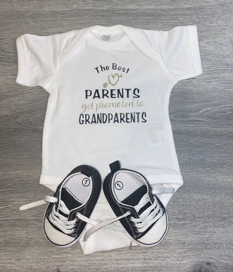 The Best Parents get promoted to Grandparents Bodysuit