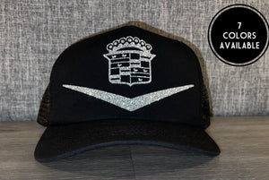 Cadillac Logo Trucker Hat