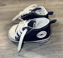 Load image into Gallery viewer, Navy Blue Baby Shoes