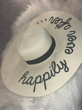 Load image into Gallery viewer, Embroidered Happily Ever After Floppy Hat