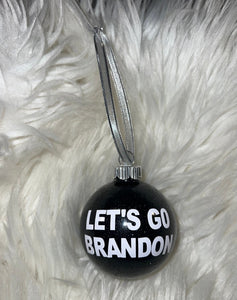 Let’s Go Brandon Christmas Ornament