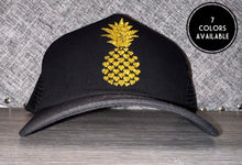 Load image into Gallery viewer, Heart Pineapple Trucker Hat