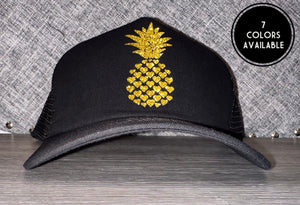 Heart Pineapple Trucker Hat