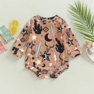 Western Long Sleeve Bodysuit