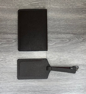 Groom Passport Cover & Luggage Tag