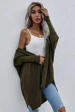 Load image into Gallery viewer, Green Women&#39;s Kimono Batwing Knitted Slouchy Oversized Cardigan Sweater