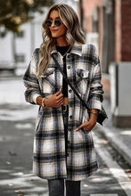 Load image into Gallery viewer, Plaid Button Down Jacket