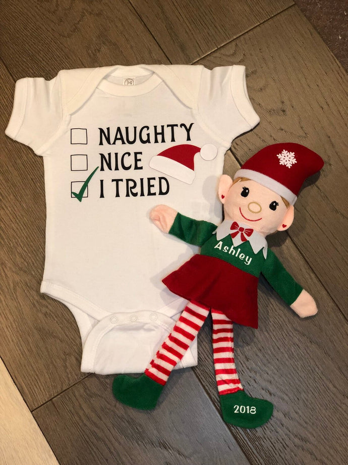 Naughty Nice I Tried Bodysuit