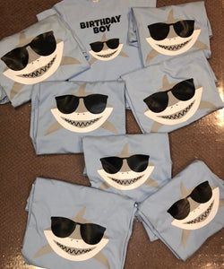 Shark Birthday Boy Shirt