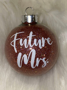 Future Mrs Christmas Ornament