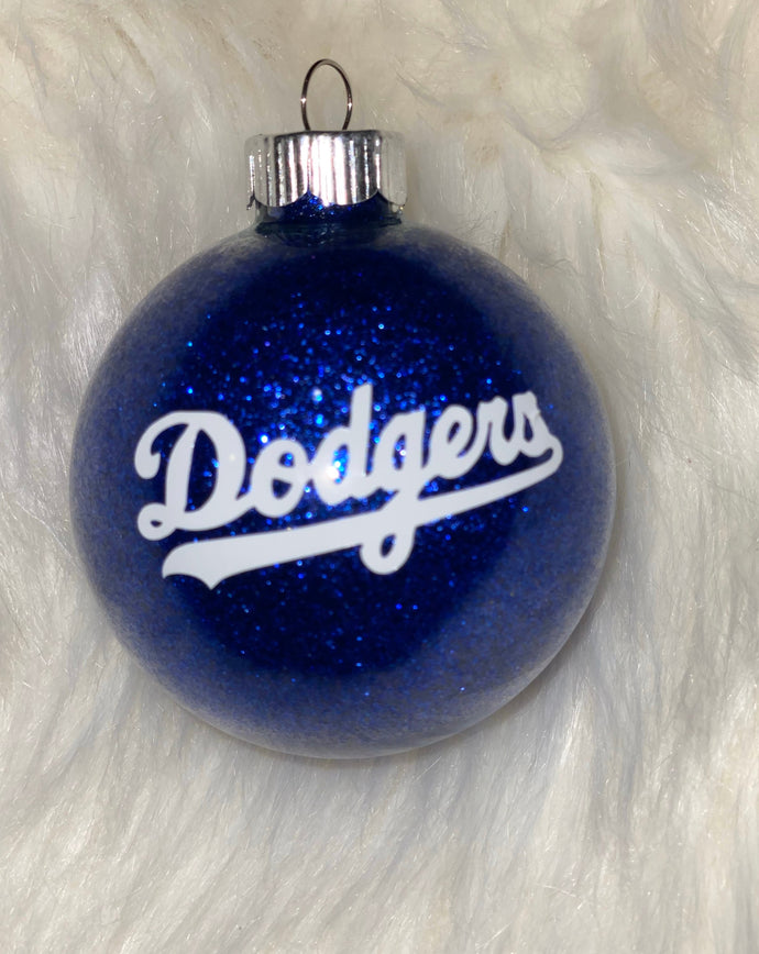 Dodgers Christmas Ornament