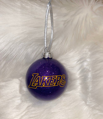 Lakers Christmas Ornament