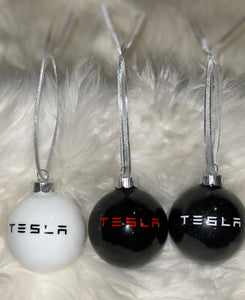 Tesla Christmas Ornament