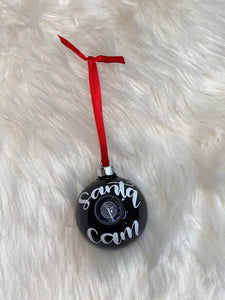 Santa Cam Christmas Ornament