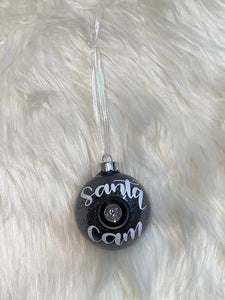 Santa Cam Christmas Ornament