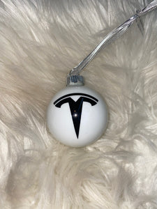 Tesla Christmas Ornament