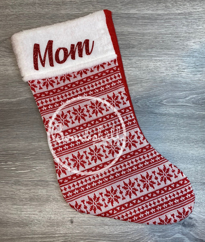 Sweater Christmas Stocking