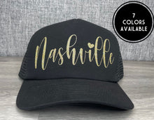 Load image into Gallery viewer, Nashville Trucker Hat