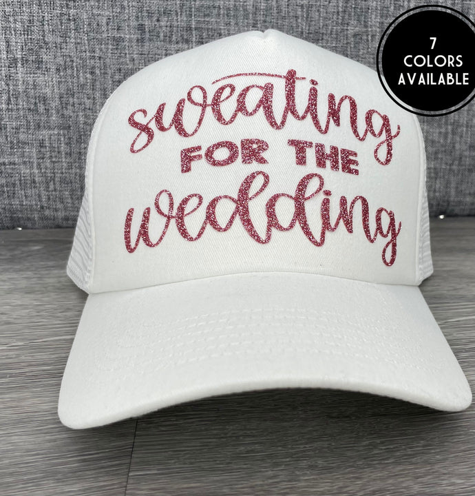 Sweating for the Wedding Trucker Hat