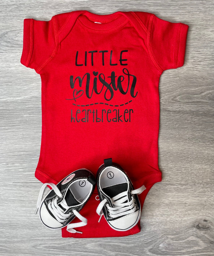 Little Mister Heart Breaker Bodysuit