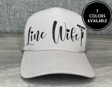 Load image into Gallery viewer, Line Wife Trucker Hat