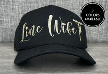 Load image into Gallery viewer, Line Wife Trucker Hat