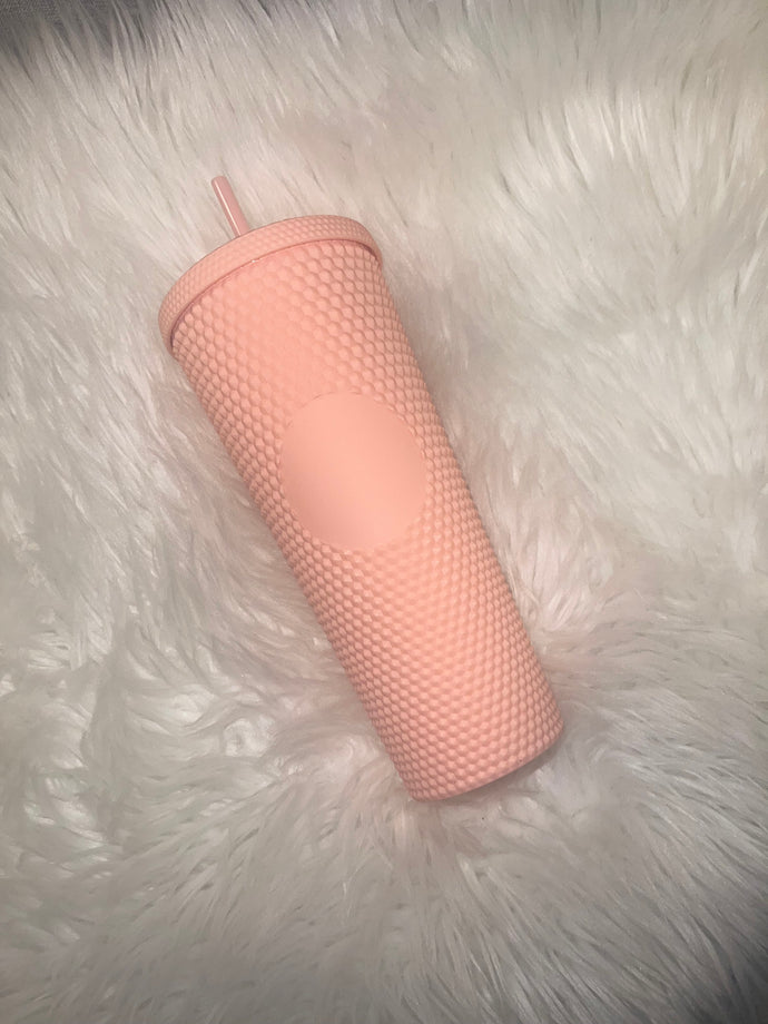 Light Pink Studded Tumbler