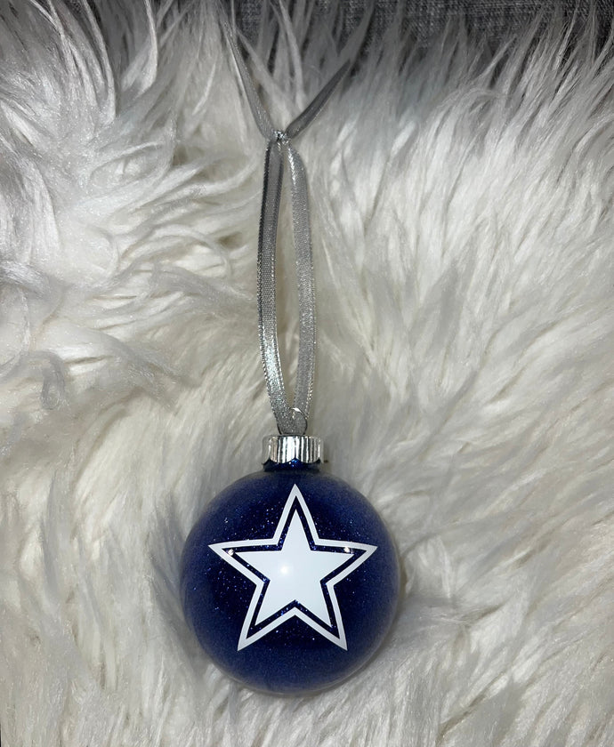 Cowboys Christmas Ornament